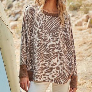 Animal Print Top